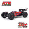 1/8 TYPHON 223S DSC 4X4 RTR Brushless Buggy, Red ARA4306V4T3