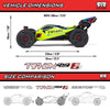 1/8 TYPHON 223S DSC 4X4 RTR Brushless Buggy, Red ARA4306V4T3