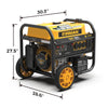 MODEL: P09301 GAS PORTABLE GENERATOR 11600W REMOTE START 120/240V