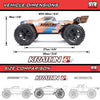 1/8 KRATON 6S 4X4 RTR Brushless Speed Truck, Blue/Pink ARA8608V6T2