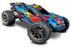 RUSTLER 1/10 SCALE 4X4 BRUSHLESS STADIUM TRUCK, 67076-4