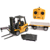 HUINA 1576 RC FORKLIFT + FLAT BED 1:10 (2022 MODEL)